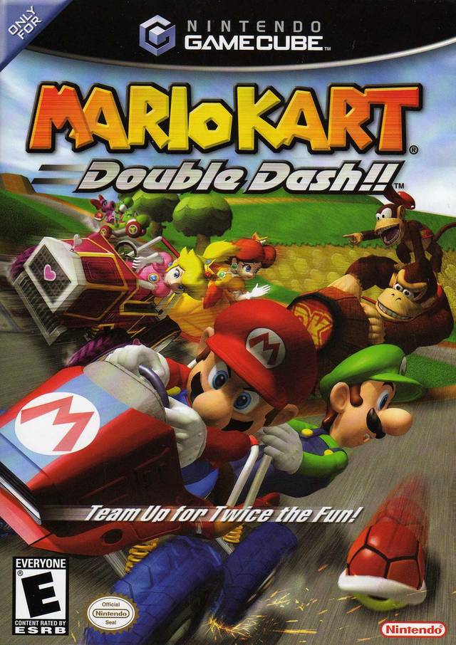 The coverart image of Mario Kart: Double Dash!! - 3 and 4 Karts in Grand Prix