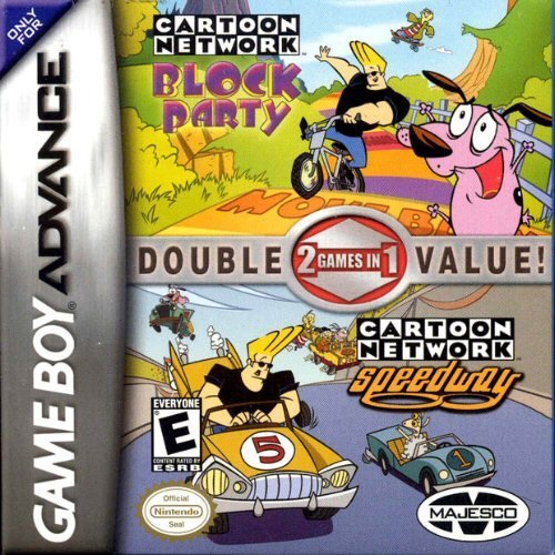 The coverart image of 2 in 1 - Cartoon Network - Block Party & Cartoon Network - Speedway