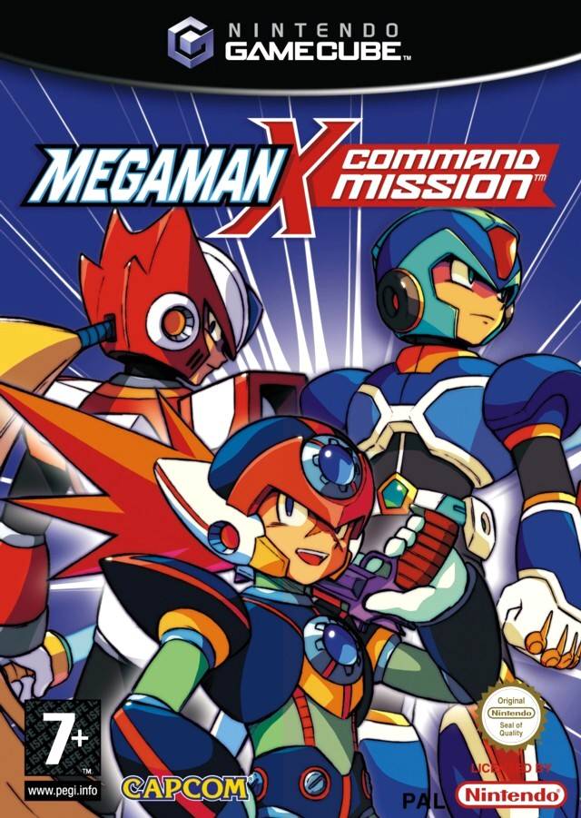 The coverart image of Mega Man X: Command Mission