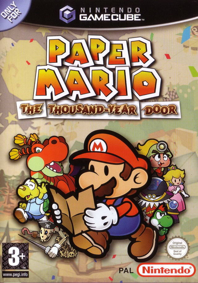 The coverart image of Paper Mario: The Thousand-Year Door