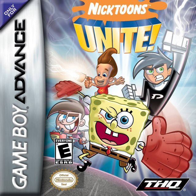 The coverart image of Nicktoons Unite 