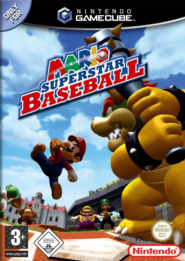The coverart image of Mario Superstar Baseball