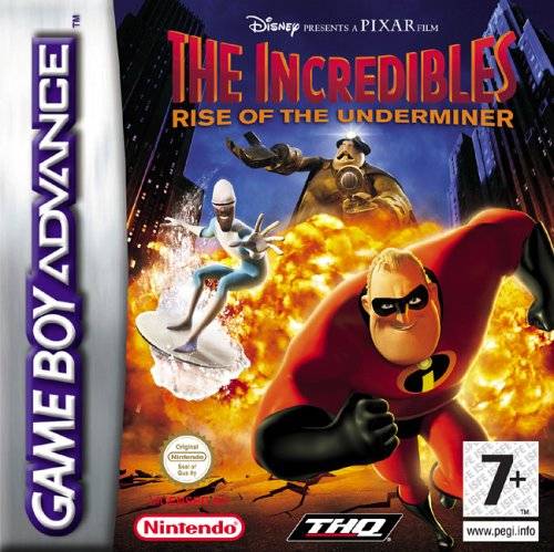 The coverart image of The Incredibles - Rise of the Underminer 