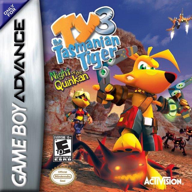 The coverart image of  Ty the Tasmanian Tiger 3 - Night of the Quinkan