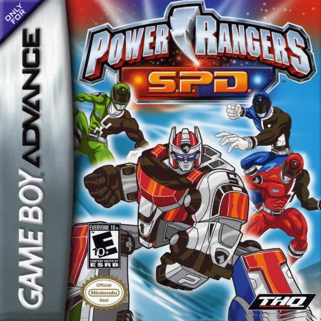 The coverart image of  Power Rangers - SPD 