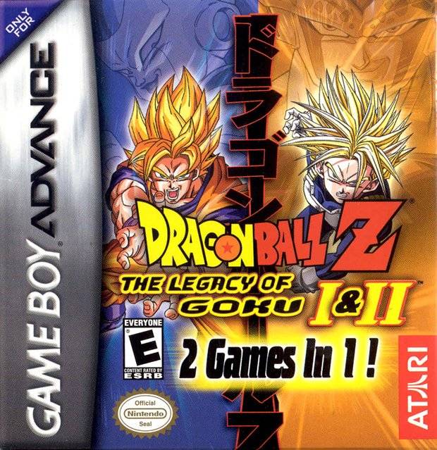 The coverart image of  2 in 1 - Dragon Ball Z - The Legacy of Goku I & II