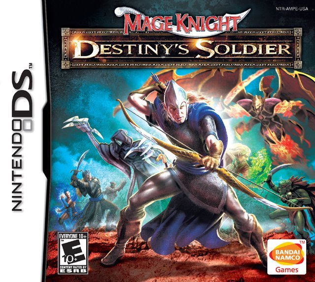The coverart image of Mage Knight - Destiny's Soldier 