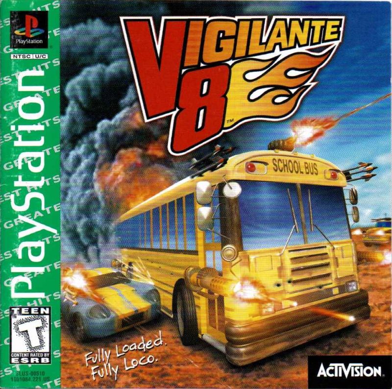 The coverart image of Vigilante 8 [Greatest Hits]