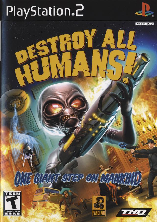 The coverart image of Destroy All Humans!