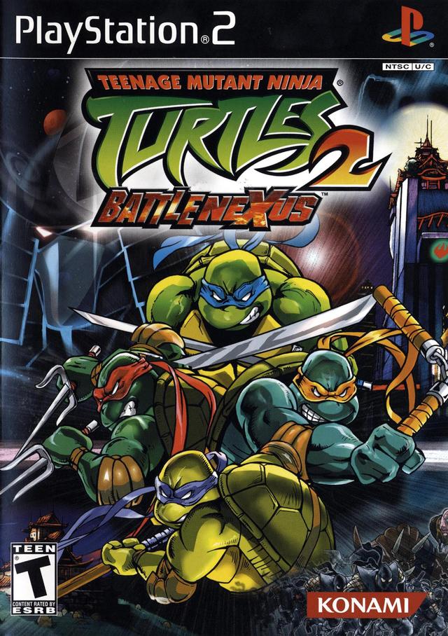 Teenage Mutant Ninja Turtles 2: Battle Nexus (USA) PS2 ISO - CDRomance