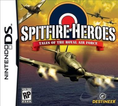 The coverart image of Spitfire Heroes - Tales of the Royal Air Force 