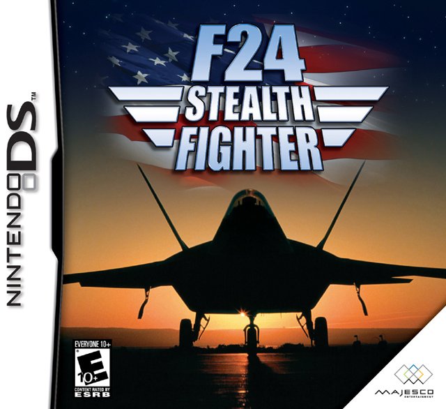 The coverart image of F-24 Stealth Fighter 