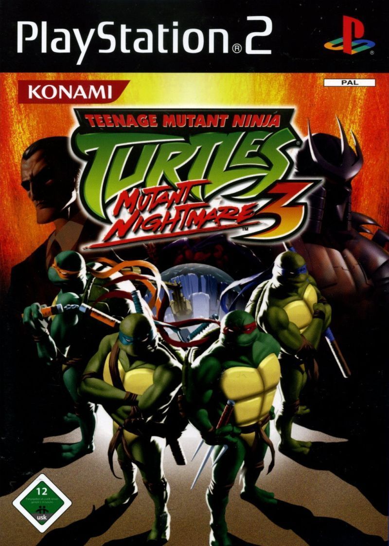 The coverart image of Teenage Mutant Ninja Turtles 3: Mutant Nightmare