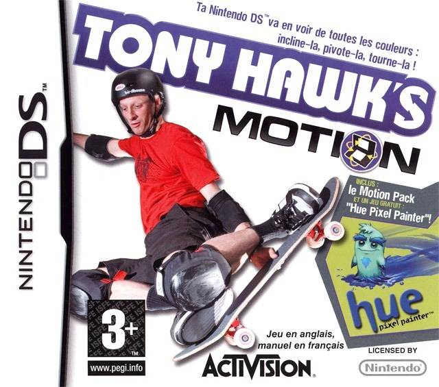 The coverart image of Tony Hawk's Motion