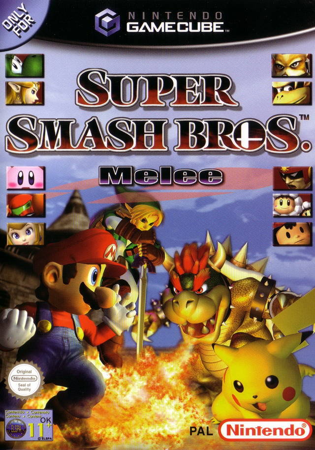 The coverart image of Super Smash Bros. Melee