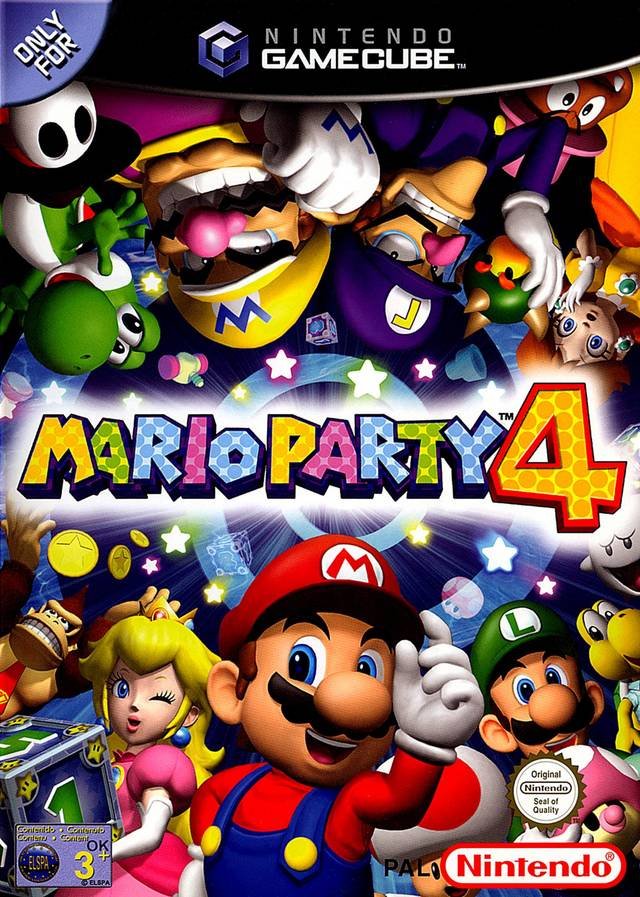 The coverart image of Mario Party 4