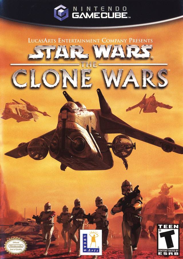 The coverart image of Star Wars: The Clone Wars