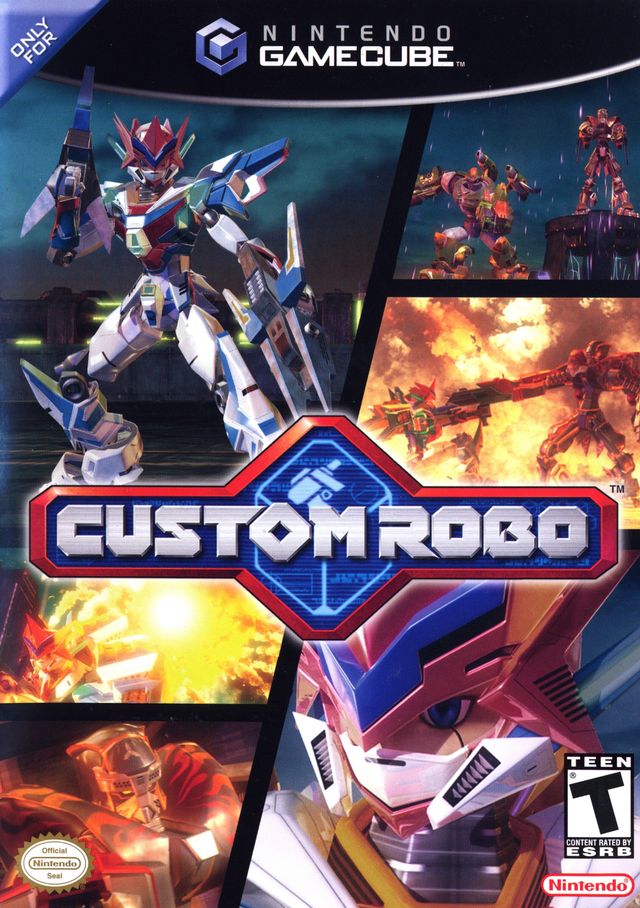 The coverart image of Custom Robo: Female Main Character