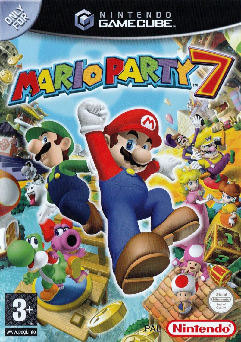 The coverart image of Mario Party 7