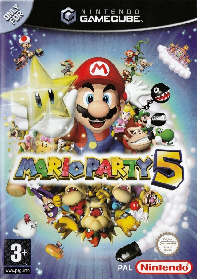 The coverart image of Mario Party 5
