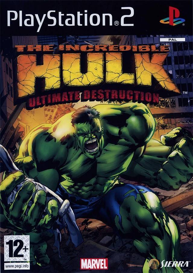 The coverart image of The Incredible Hulk: Ultimate Destruction