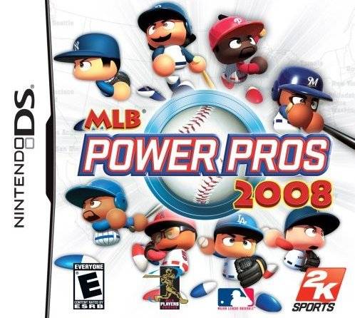 The coverart image of MLB Power Pros 2008