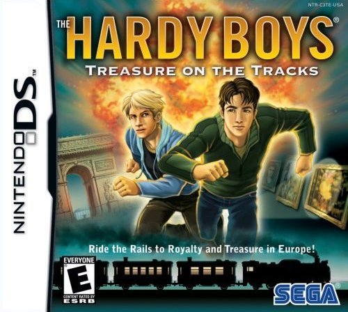 The coverart image of The Hardy Boys: Treasure on the Tracks
