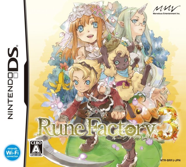 The coverart image of Rune Factory 3
