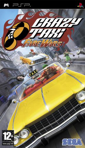 The coverart image of Crazy Taxi: Fare Wars