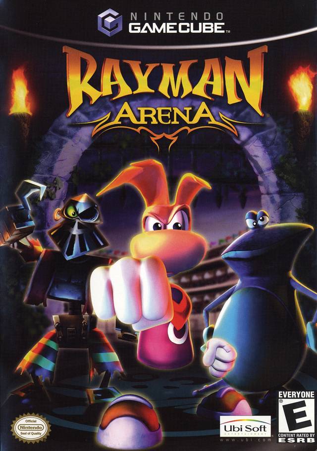 The coverart image of Rayman Arena