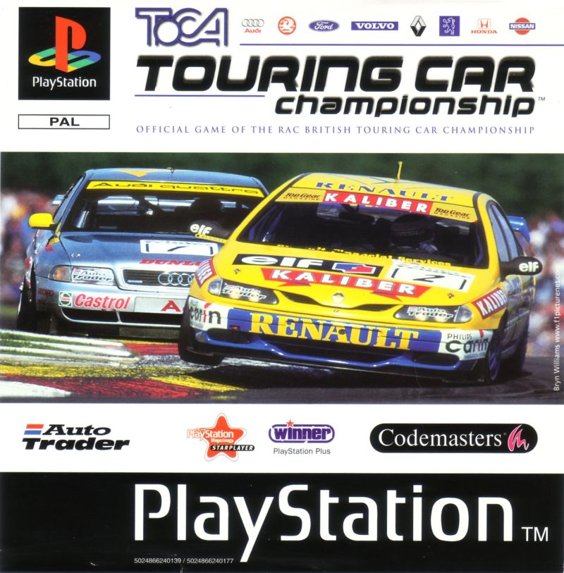 The coverart image of TOCA Touring Car Championship