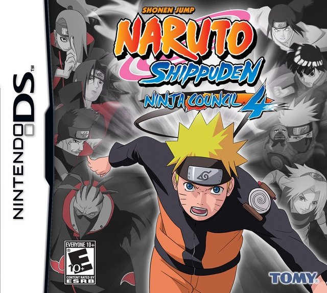 The coverart image of Naruto Shippuden: Ninja Council 4