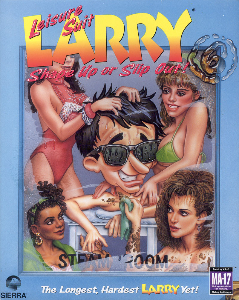 The coverart image of Leisure Suit Larry 6: Shape Up or Slip Out!