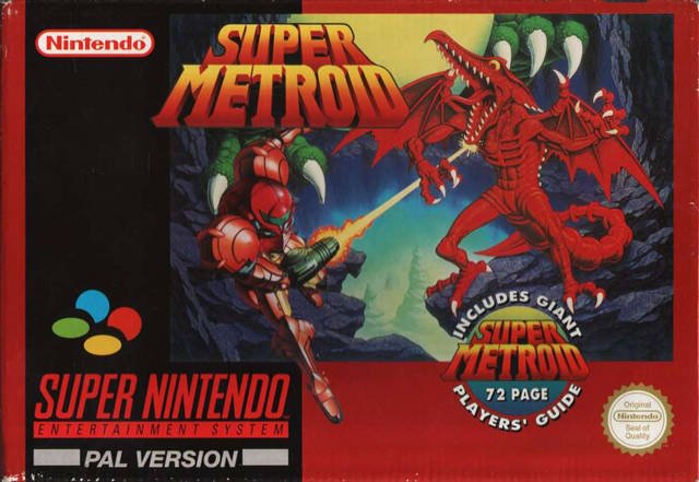 The coverart image of Super Metroid