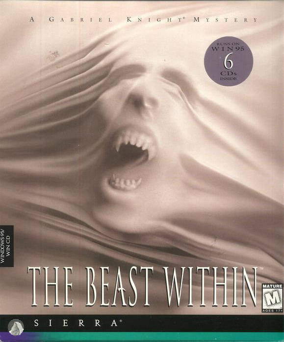 The coverart image of The Beast Within: A Gabriel Knight Mystery