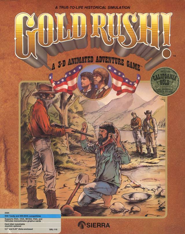 The coverart image of Gold Rush!
