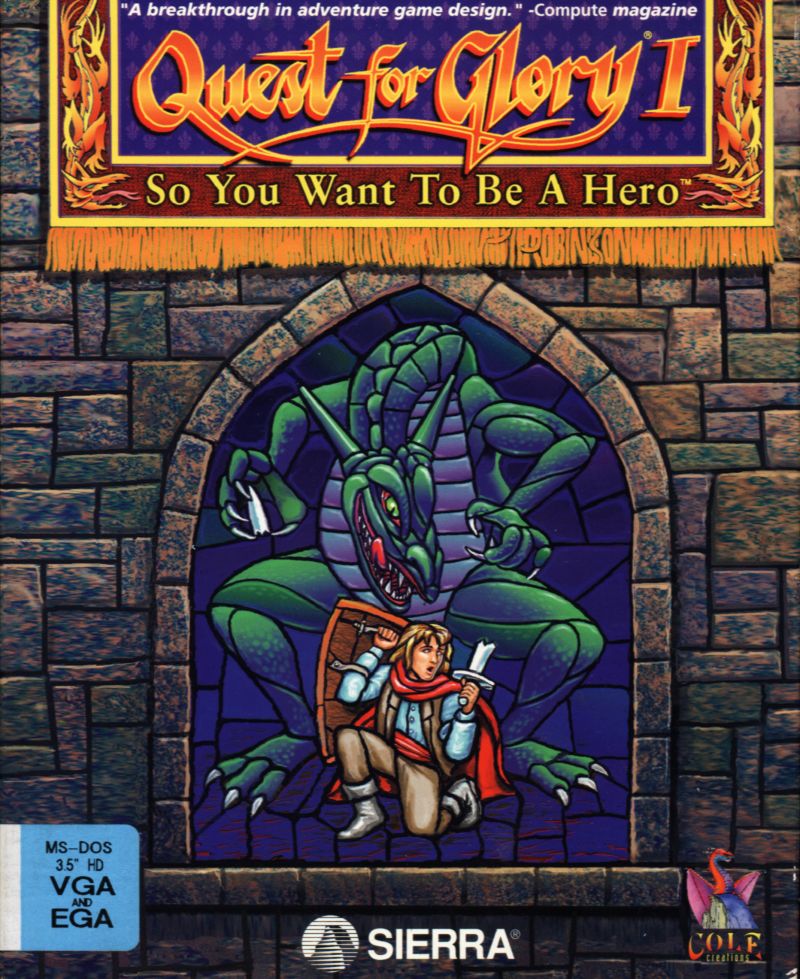 The coverart image of Quest for Glory I: So You Want To Be A Hero (VGA Remake)