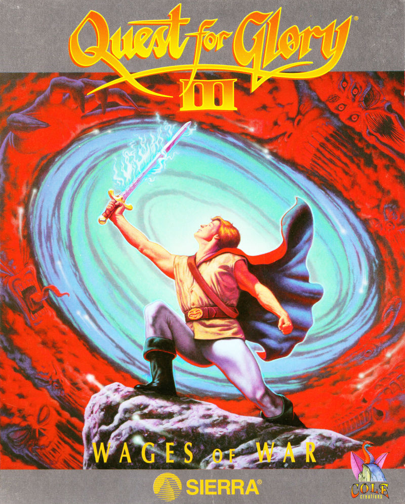 The coverart image of Quest For Glory III: Wages of War