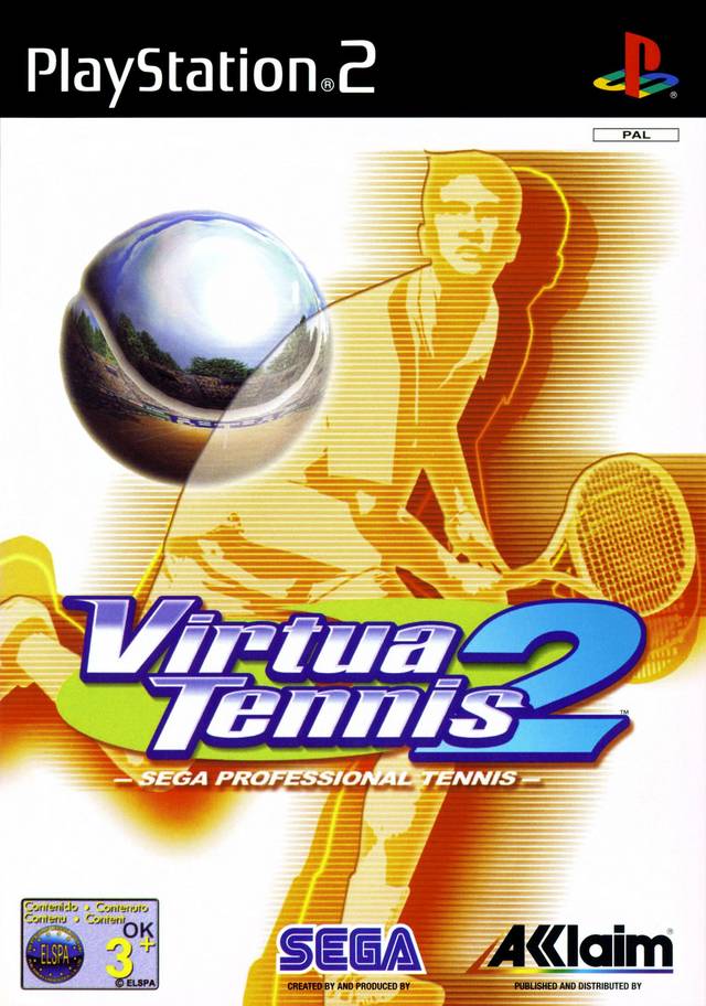The coverart image of Virtua Tennis 2: Sega Professional Tennis