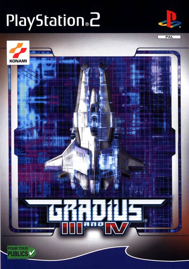 The coverart image of Gradius III and IV