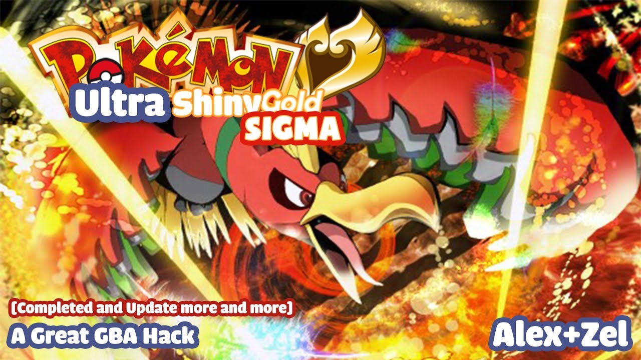 Pokemon Ultra Shiny Gold Sigma (Hack) GBA ROM - CDRomance