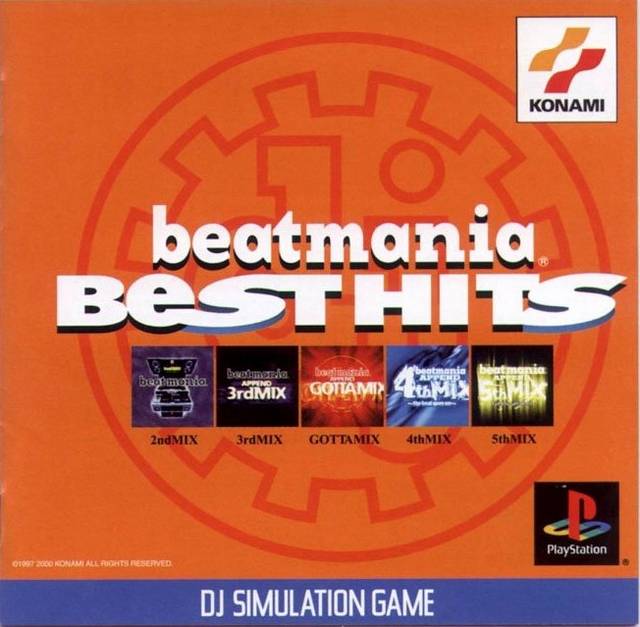 The coverart image of BeatMania Best Hits 