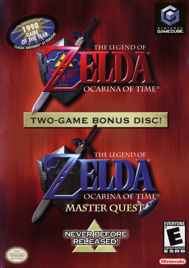 The coverart image of The Legend of Zelda: Ocarina of Time / Master Quest