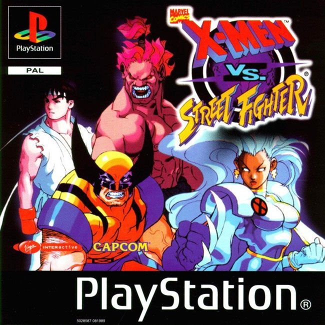 The coverart image of X-Men vs. Street Fighter