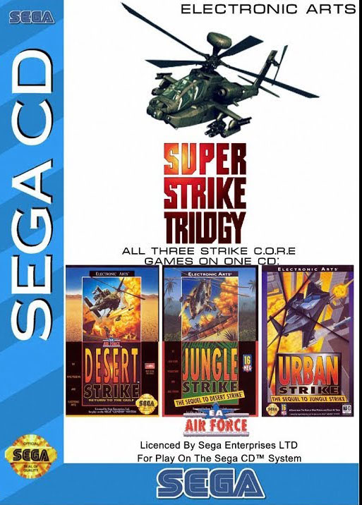 The coverart image of Super Strike Trilogy
