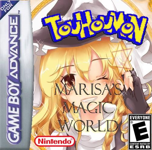 The coverart image of Touhoumon: Marisa’s Magic World (Hack)