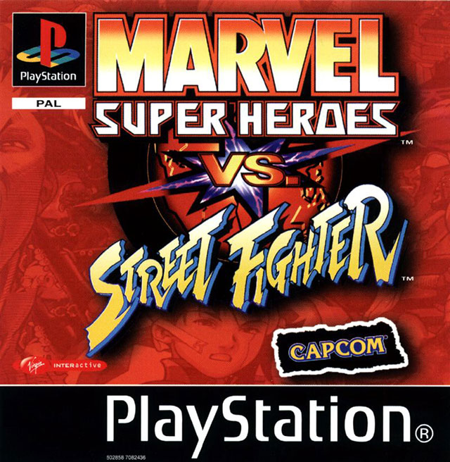 The coverart image of Marvel Super Heroes vs. Street Fighter