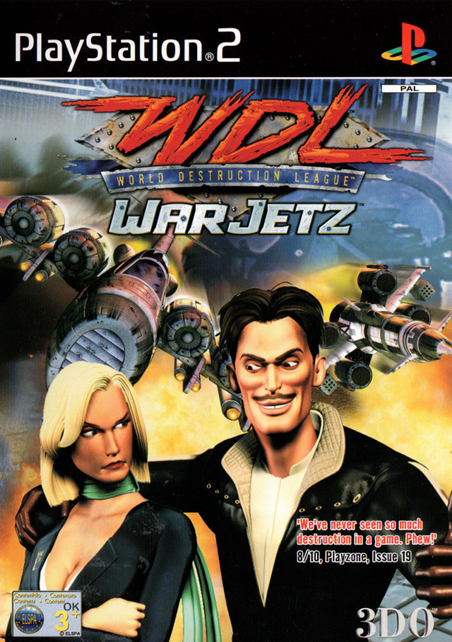 The coverart image of World Destruction League: WarJetz