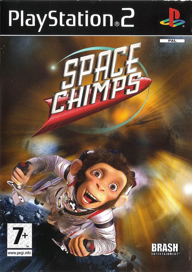 The coverart image of Space Chimps