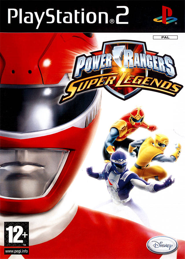 The coverart image of Power Rangers: Super Legends